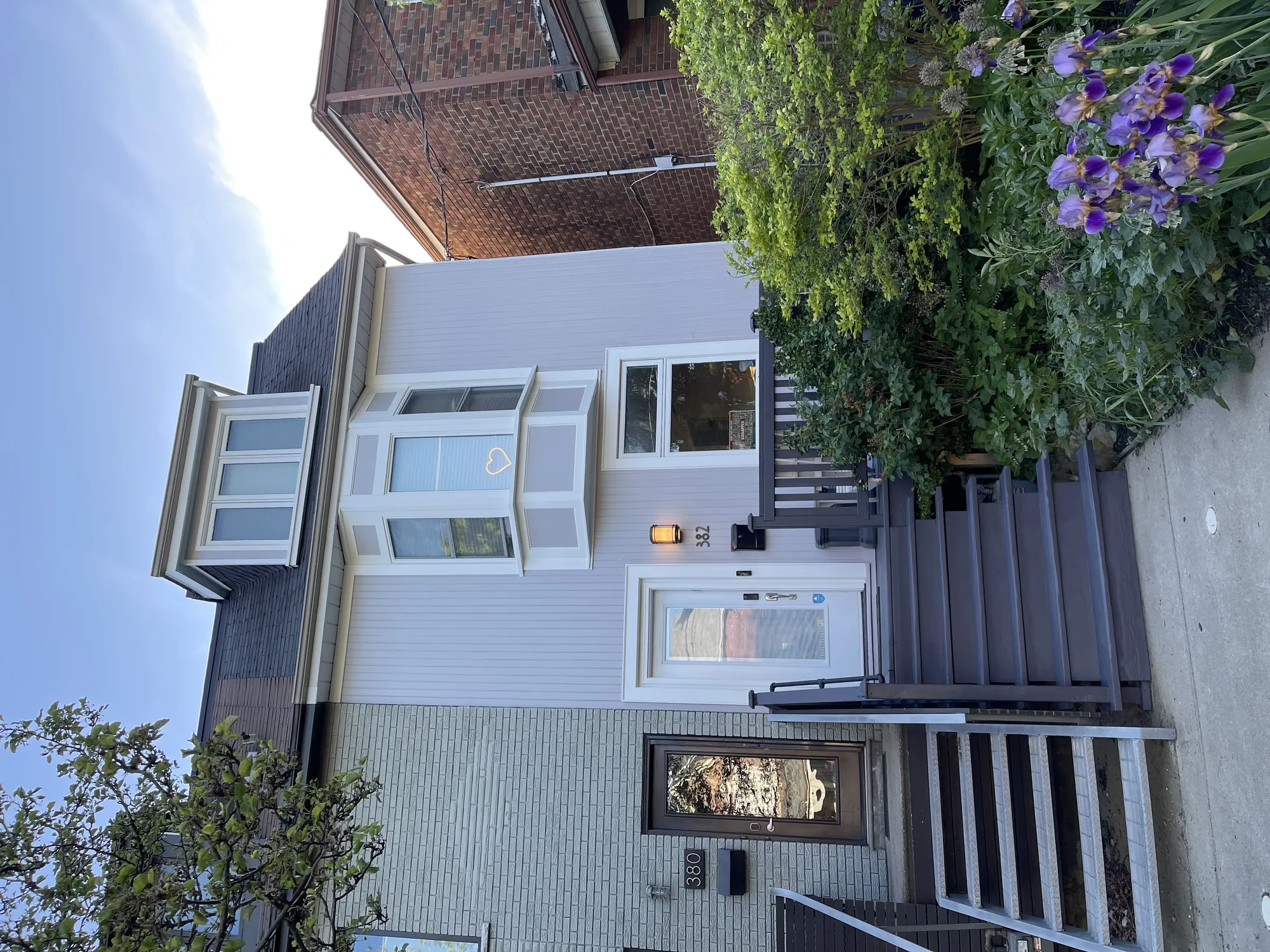 Exterior painting on a Willowdale home in North York