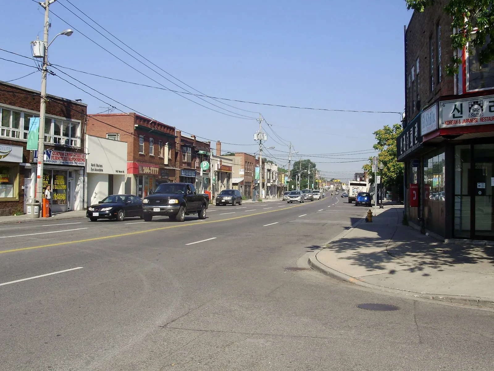 Weston Road in Mount Dennis, Toronto