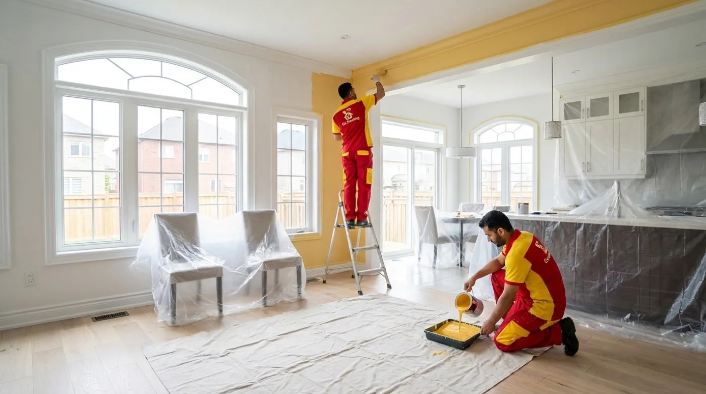 Interior painting in North York by Co Painting
