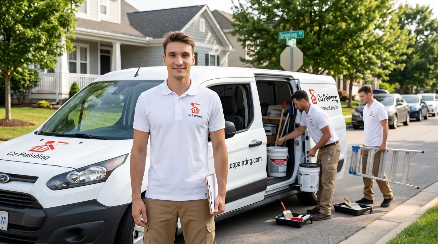 Co Painting commercial crew in North York
